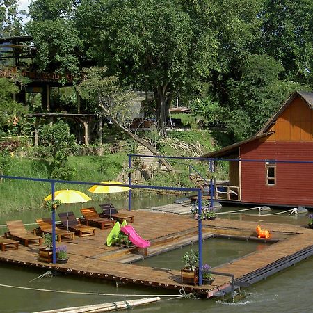 Boutique Raft Resort Sai Yok Bagian luar foto