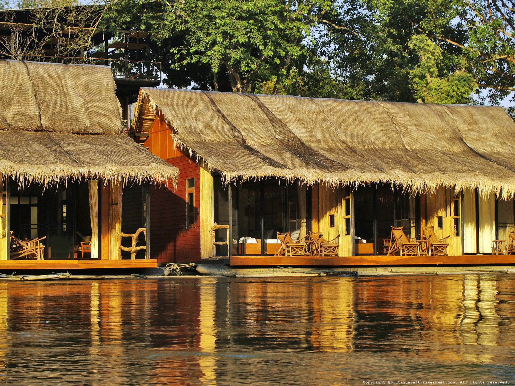 Boutique Raft Resort Sai Yok Bagian luar foto