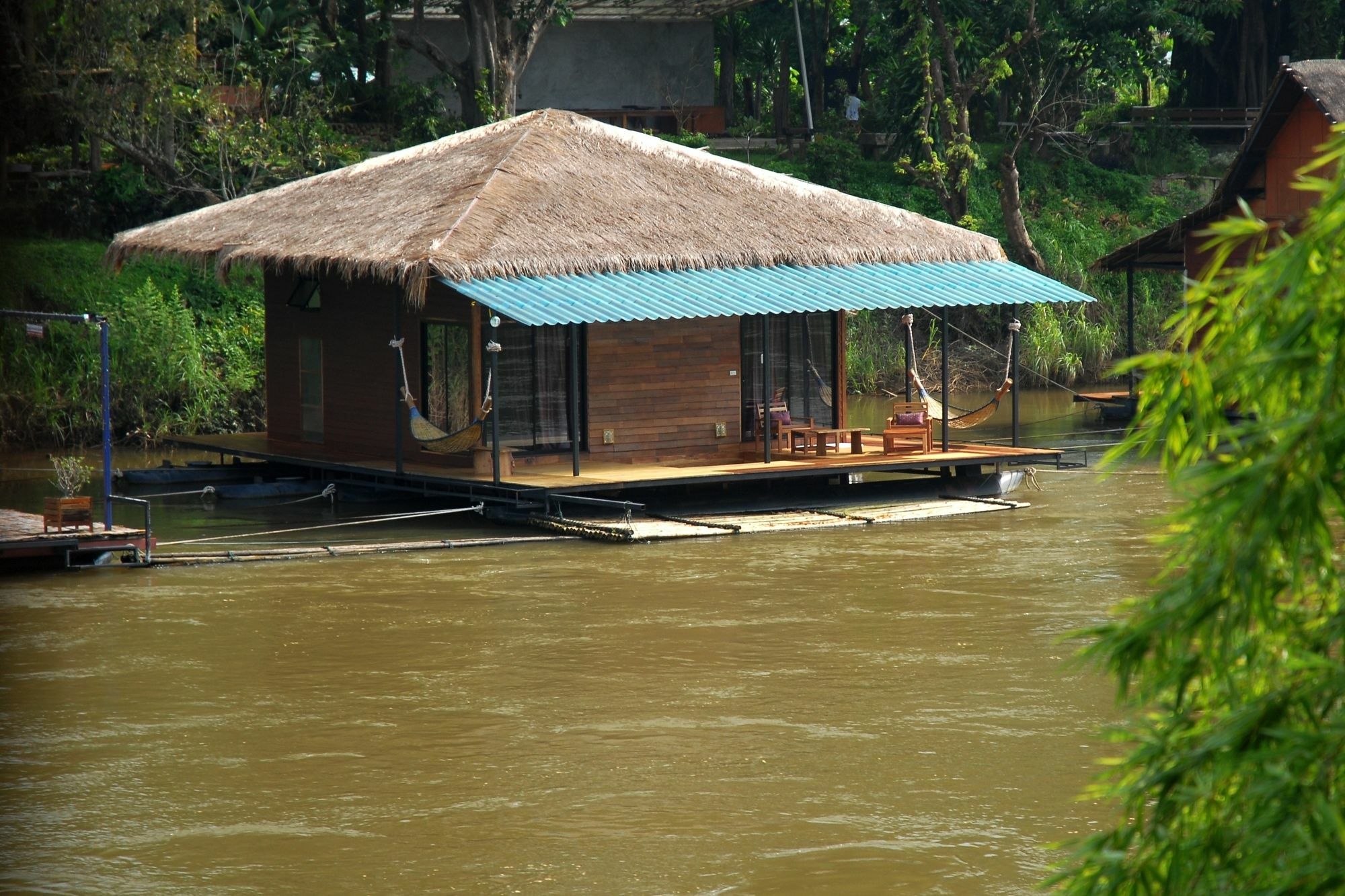 Boutique Raft Resort Sai Yok Bagian luar foto