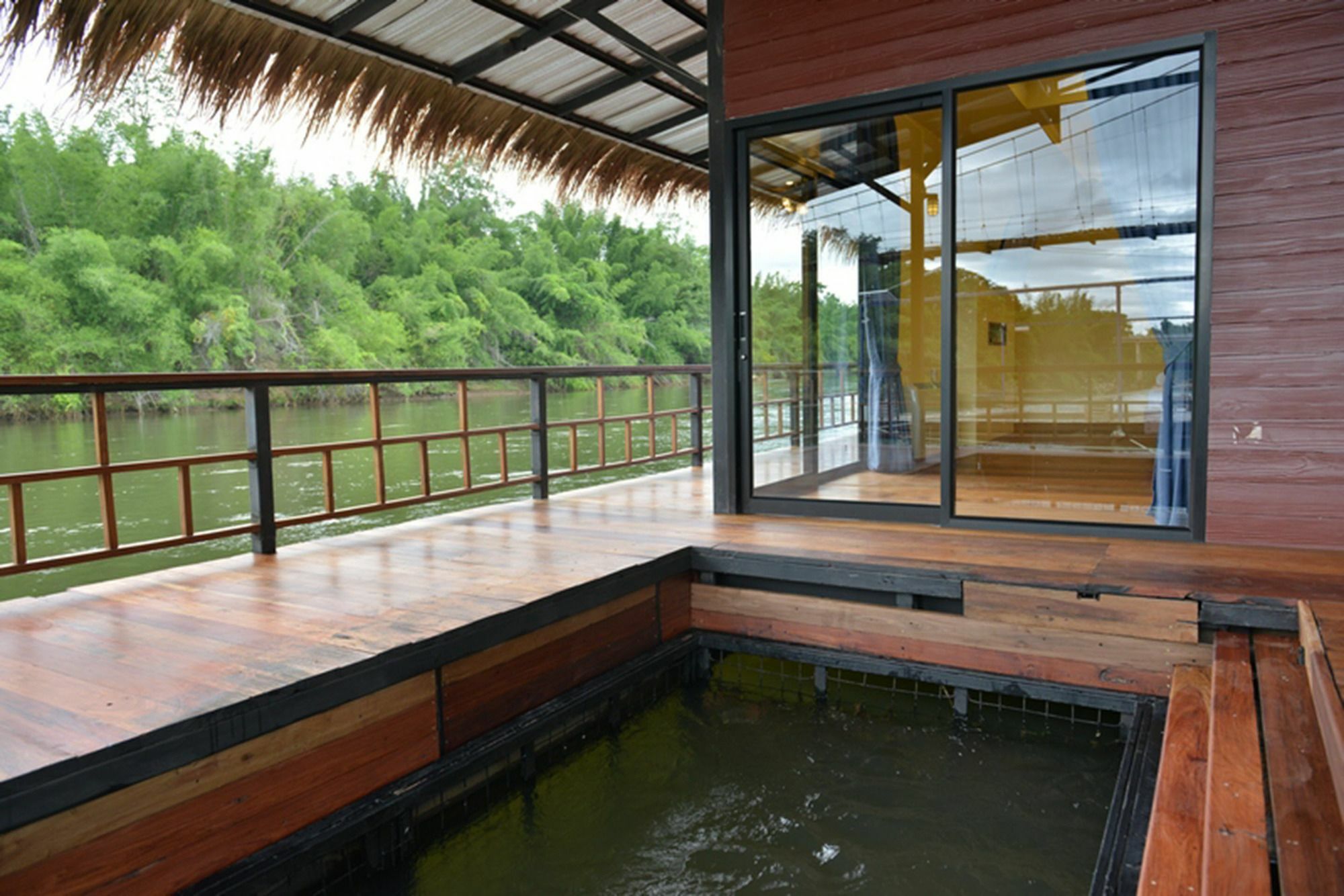 Boutique Raft Resort Sai Yok Bagian luar foto
